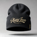 Manx Iron Forge Beanie Dk Grey