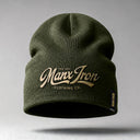 Manx Iron Forge Beanie Green