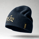 Manx Iron Forge  Beanie Dk Blue