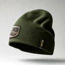 Manx Iron Vintage Beanie Green
