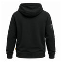 Manx Iron Vintage Black Riding Hoodie Black Zip