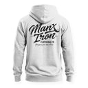 Manx Iron Cream Forged For The Ride Hoodie