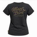 Manx Iron Ladies Charcoal Grey Forge Tee Shirt