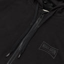 Manx Iron Vintage Black Riding Hoodie Black Zip