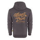 Manx Iron Dk Grey Forged For The Ride Hoodie