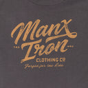 Manx Iron Dk Grey Forged For The Ride Hoodie