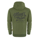 Manx Iron Green Forged For The Ride Hoodie