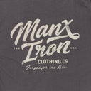 Manx Iron Dk Grey Forged Tee Shirt