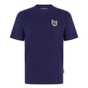 Manx Iron Man & Wheel Dk Blue Tee Shirt