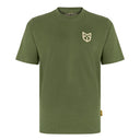 Manx Iron Man & Wheel Green Tee Shirt