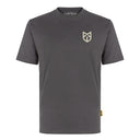 Manx Iron Man & Wheel Dk Grey Tee Shirt